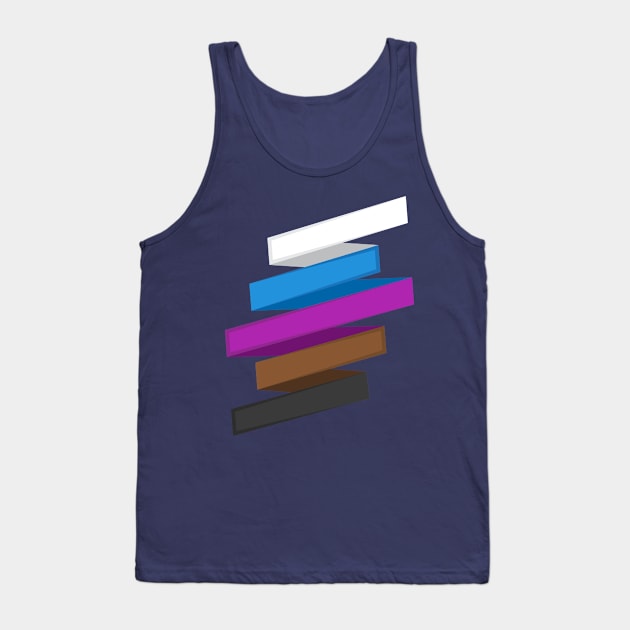 Belt Ranks Tank Top by ThreadsMonkey